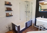 Badewanne mit Tuer Sanolux Dobla