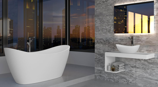 neue HSK Duschkabine APERTO