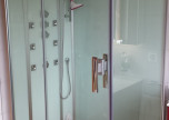 Dampfdusche EAGO F8-Serie 120x90cm links