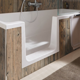 Dobla Badewanne mit Tuer